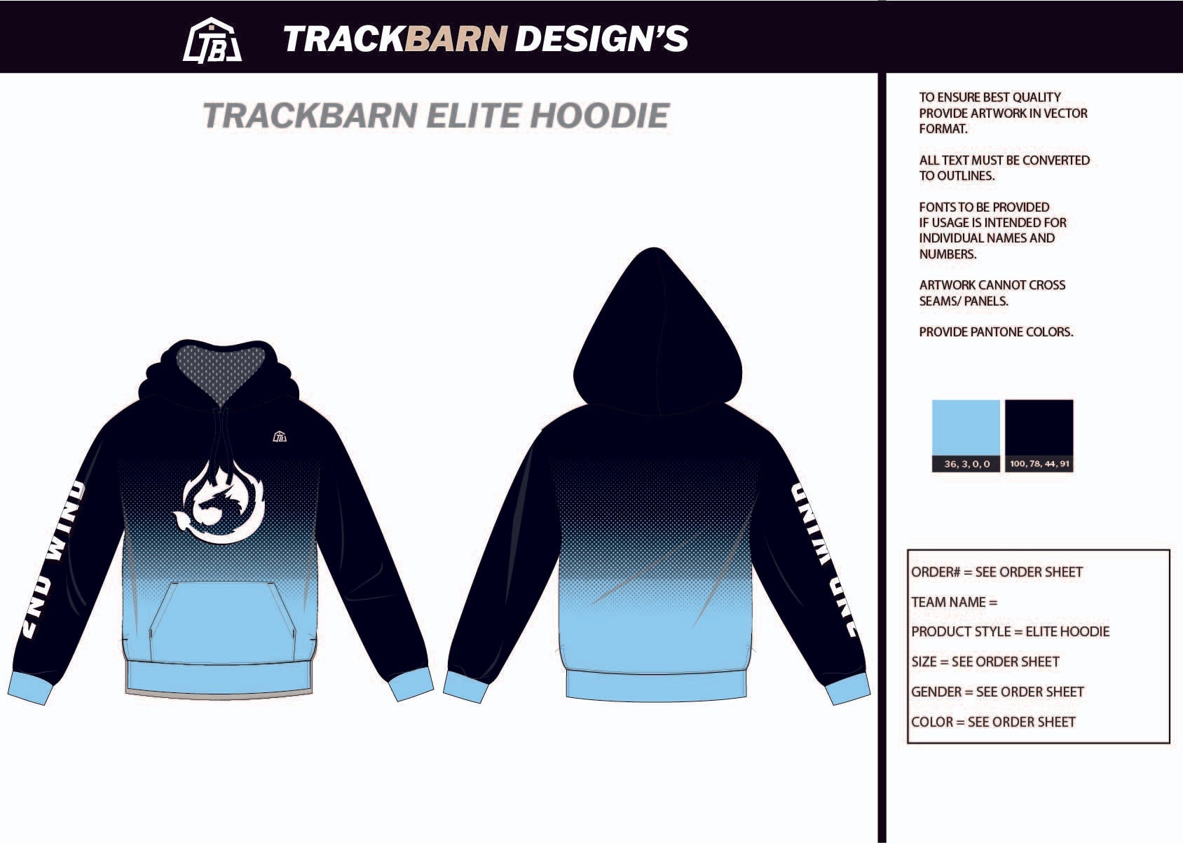 2nd - Wind - Womens Pullover Hoodie - TrackBarn