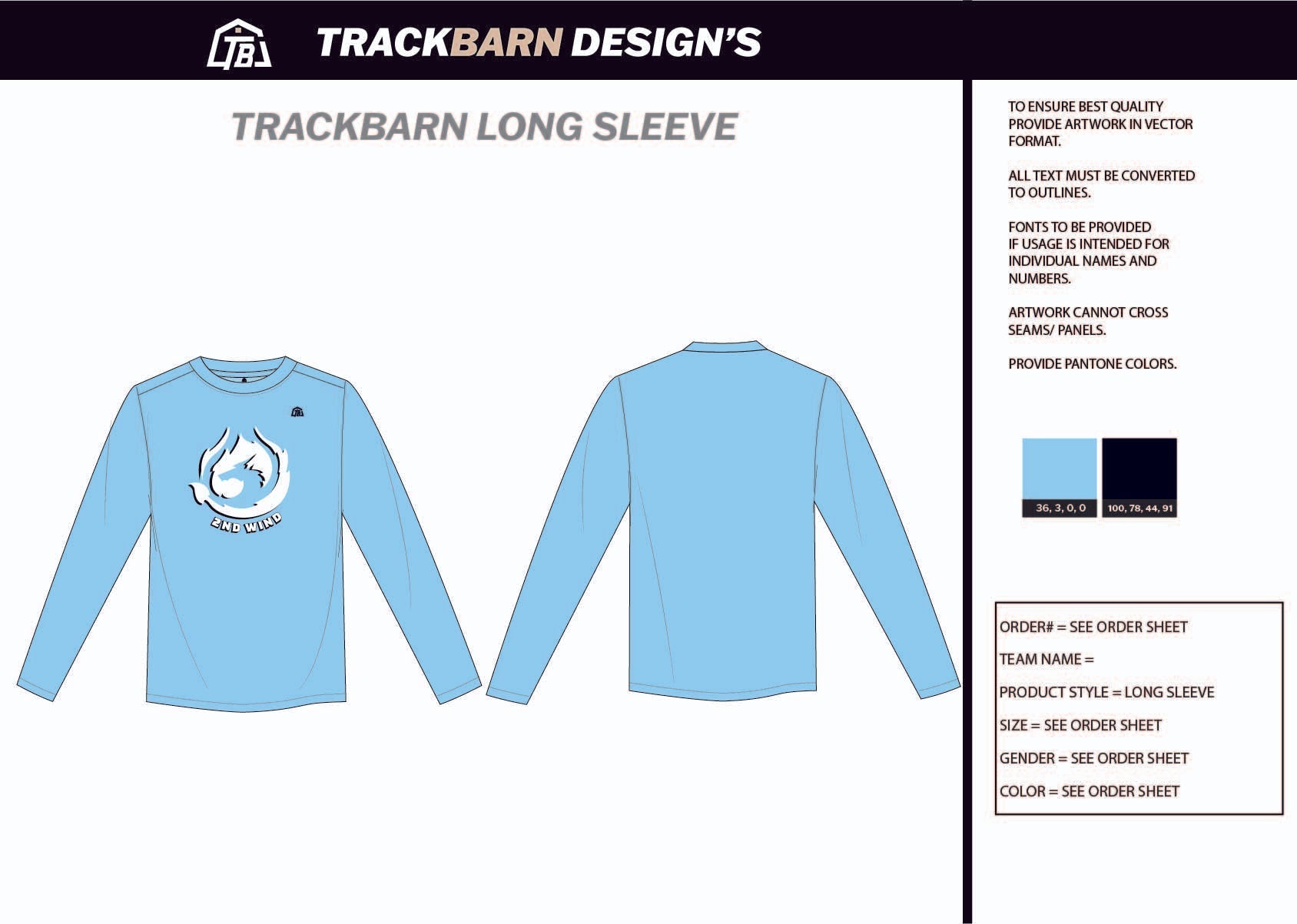 2nd - Wind - Youth Long Sleeve - TrackBarn