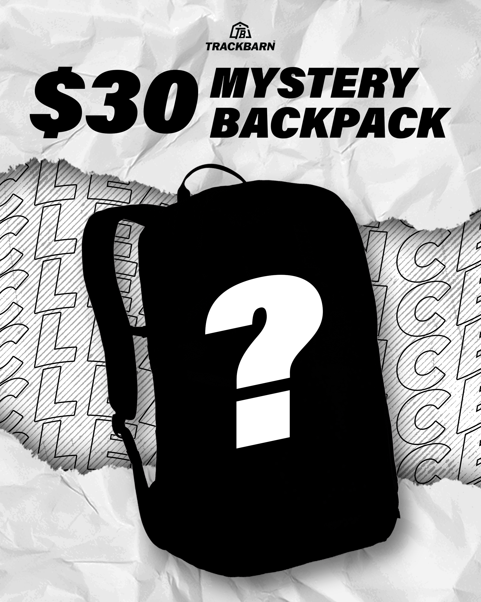 TrackBarn Premiere Mystery Backpack