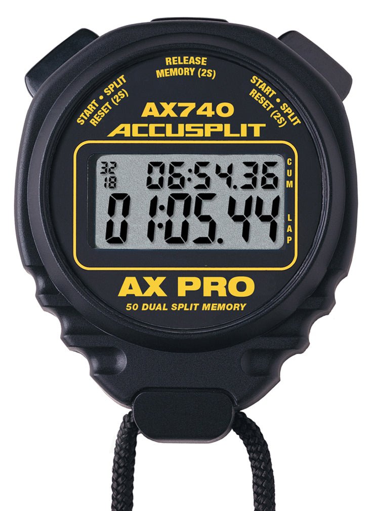 ACCUSPLIT AX740 PRO (50) Memory Professional Stopwatch - TrackBarn