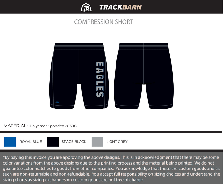 Alice Loyd - Men Compression Shorts (1248) - TrackBarn