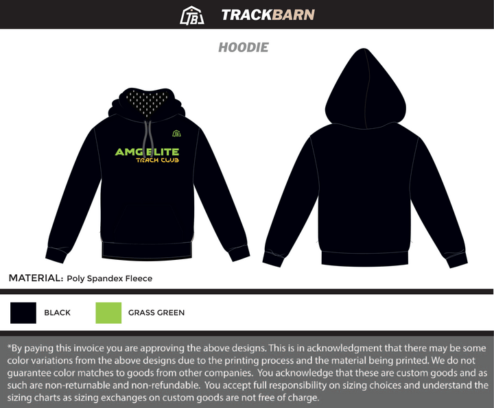 AMG Elite - Men Hoodie (2763) - TrackBarn