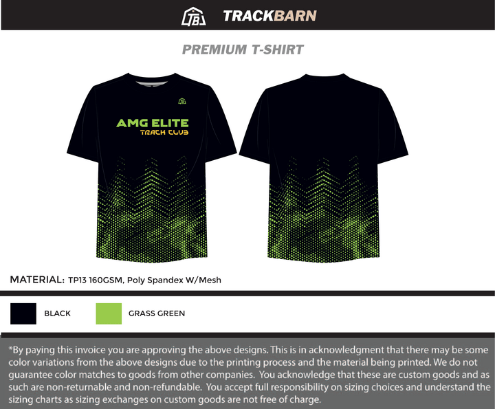 AMG Elite - Youth T-Shirt (2759) - TrackBarn