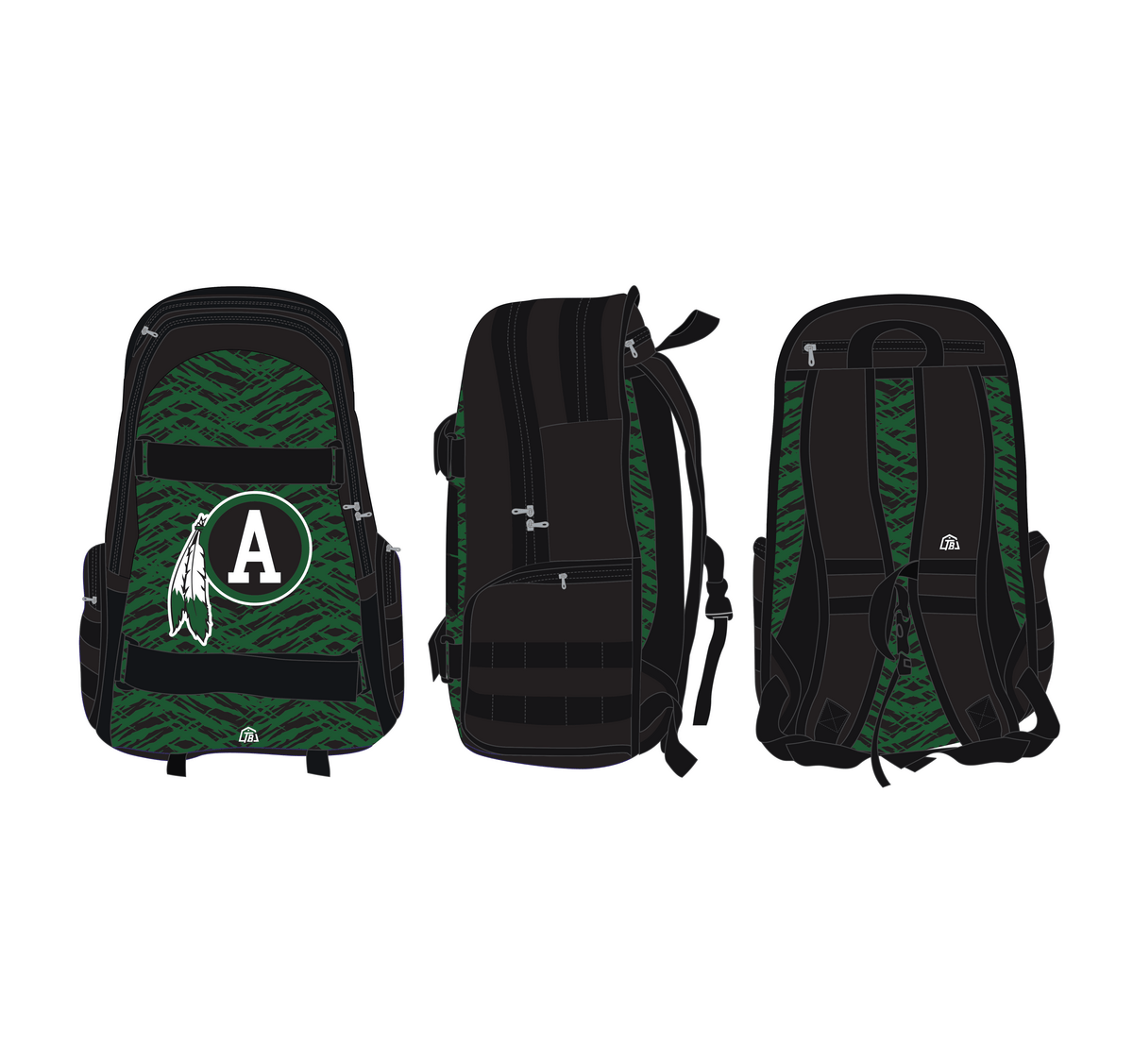 Athens Warriors - Elite Backpack - (1072) - TrackBarn