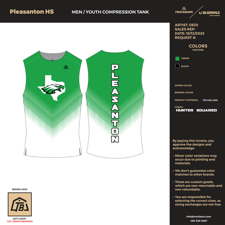  - Boys Compression Tank (2916) - TrackBarn