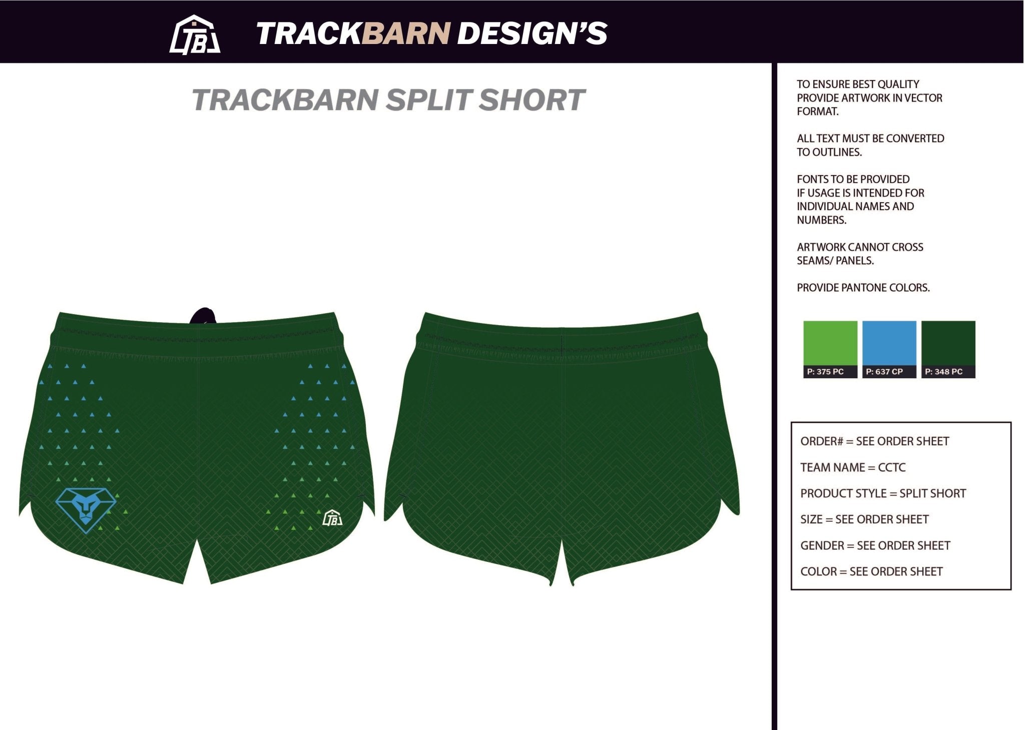 Central - City - TC Mens Split Track Short - TrackBarn