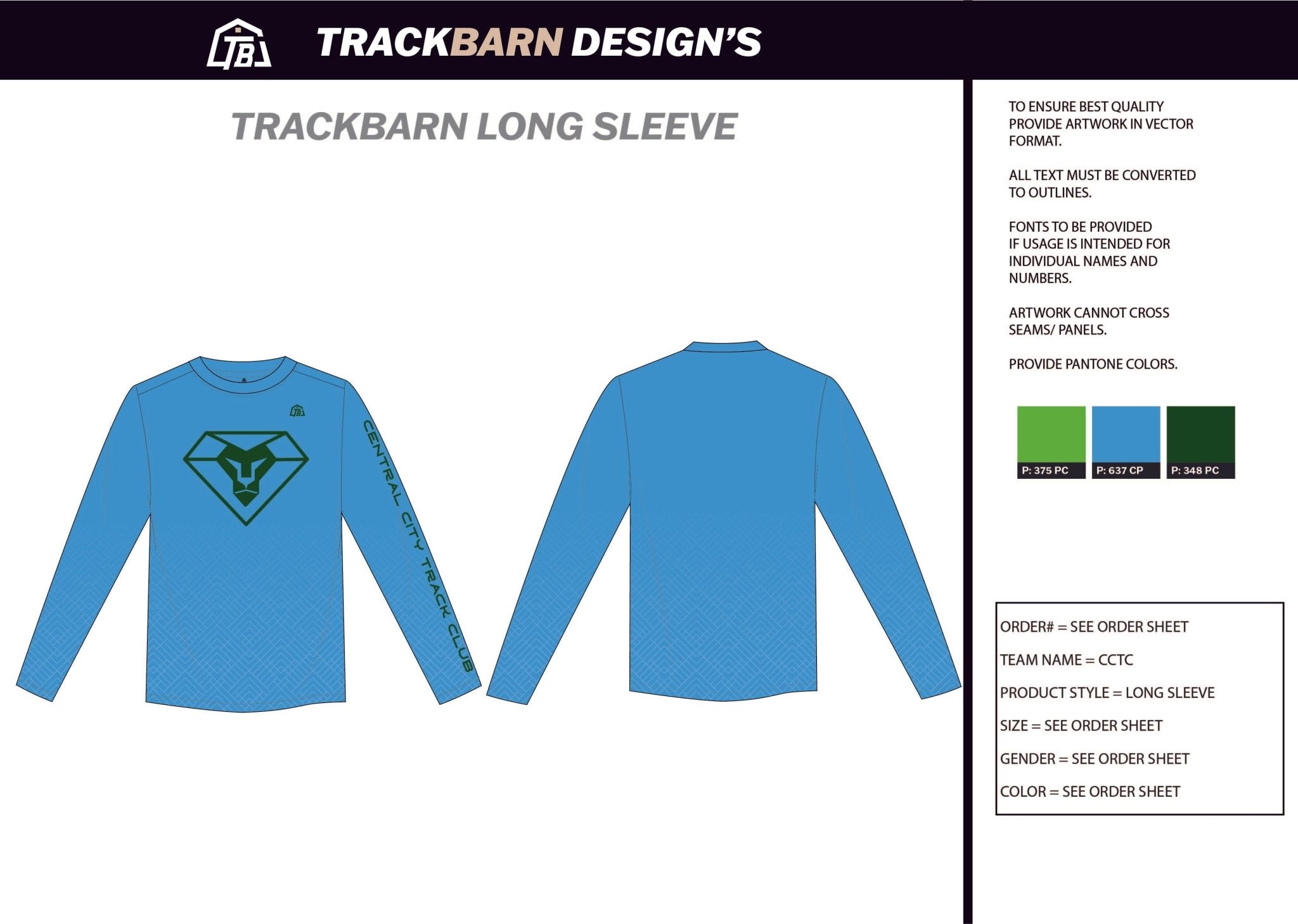 Central - City - TC Mens Stretch Light LS Tee - TrackBarn