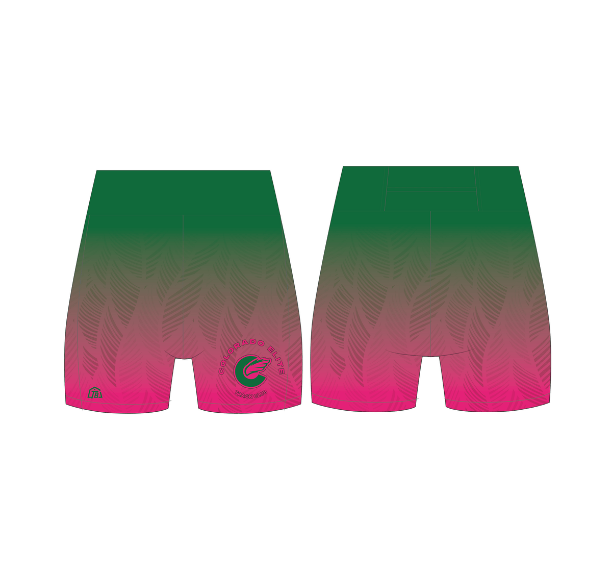 Colorado Elite - Girls Compression Shorts (1285) - TrackBarn