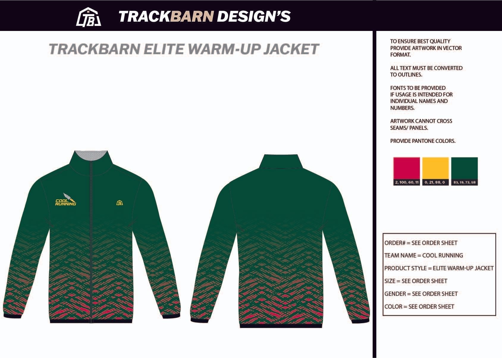 Cool - Running - Mens Full Zip Jacket - TrackBarn