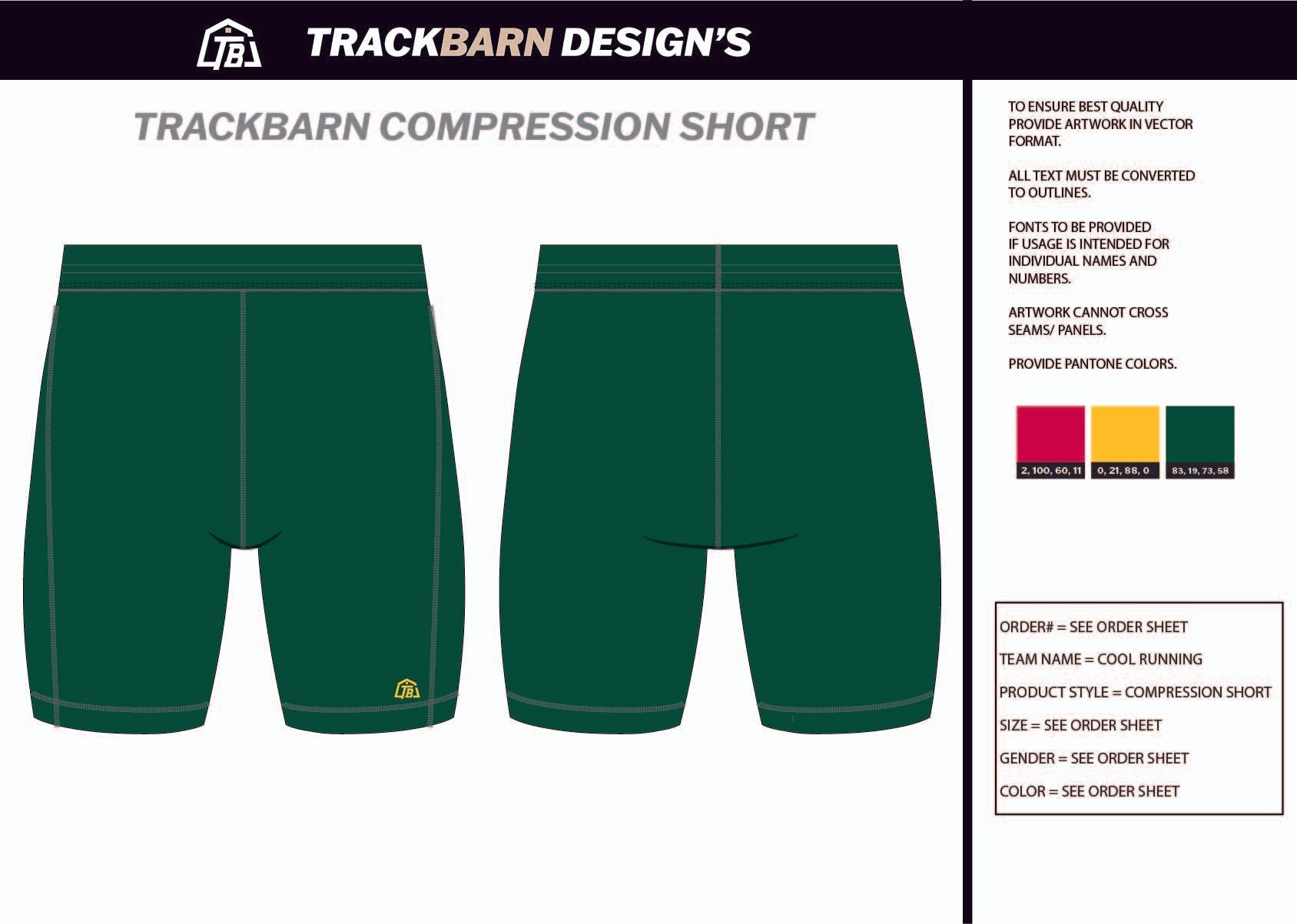 Cool - Running - Mens Short Running Tight - TrackBarn