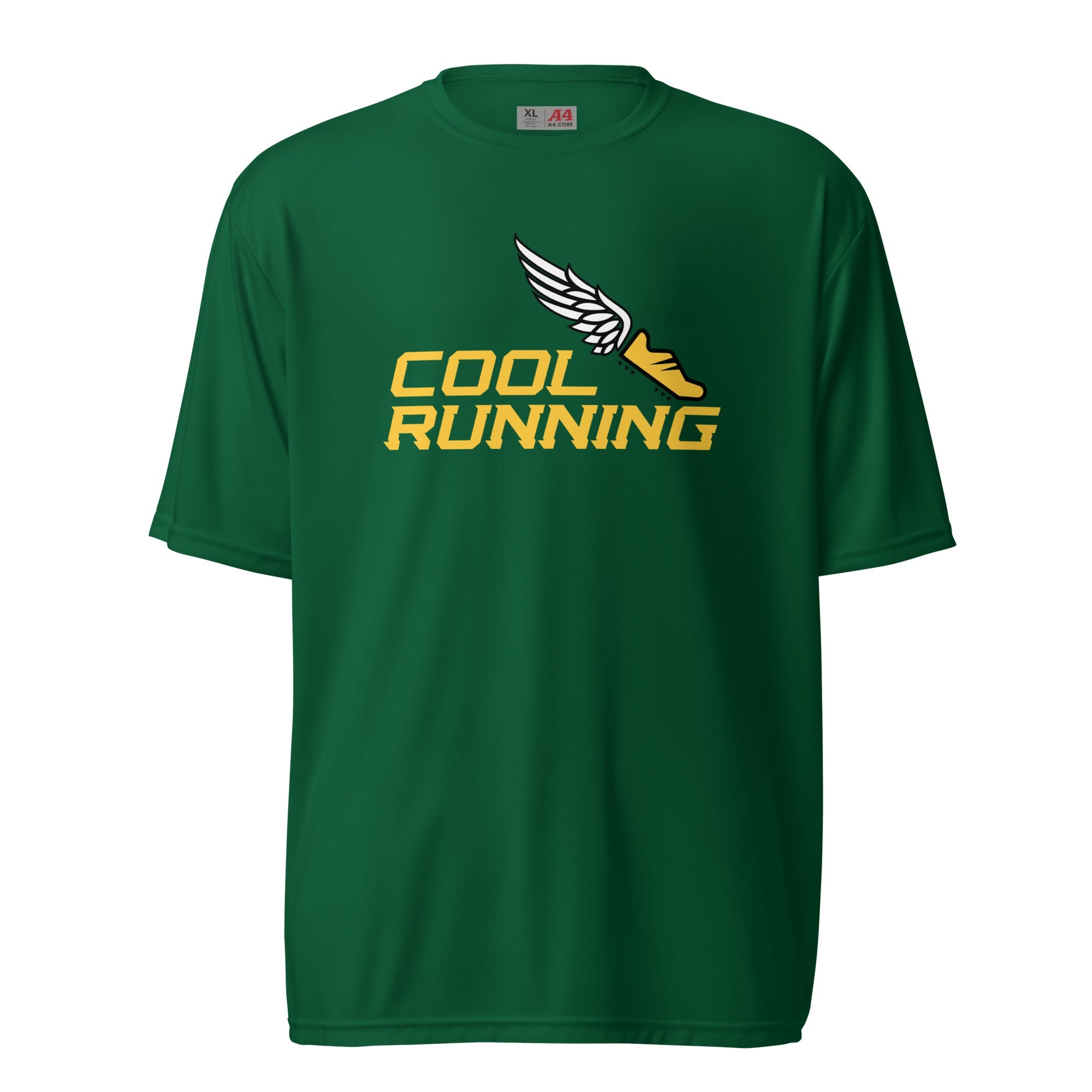 Cool Running Unisex performance crew neck t-shirt - TrackBarn