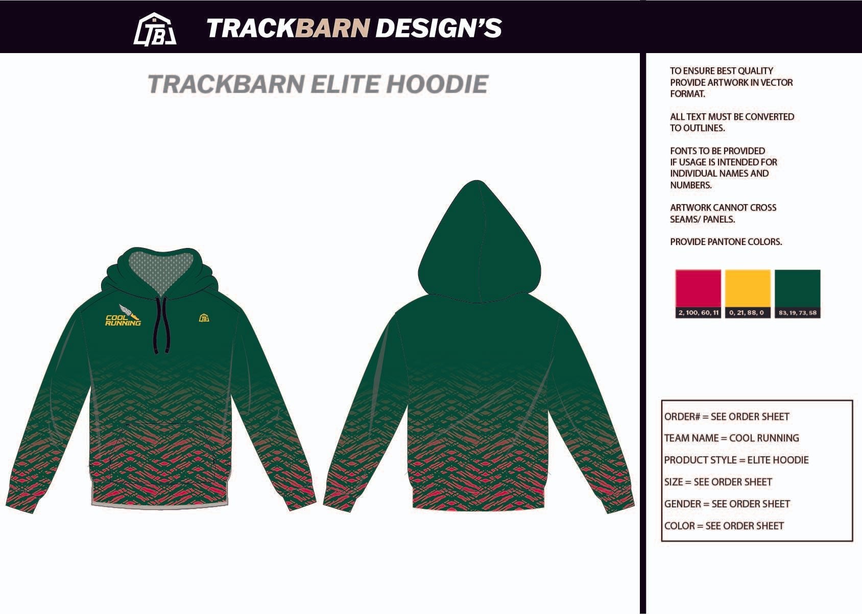 Cool - Running - Youth Pullover Hoodie - TrackBarn