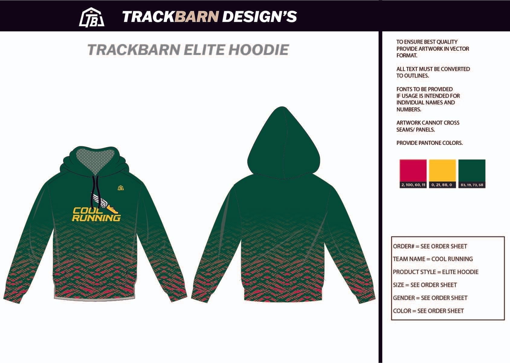 Cool - Running - Youth Pullover Hoodie - TrackBarn