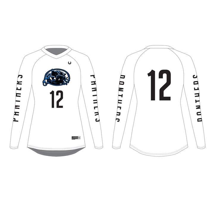 Crowley Middle - Women Long Sleeve Volleyball Jersey (1354) - TrackBarn