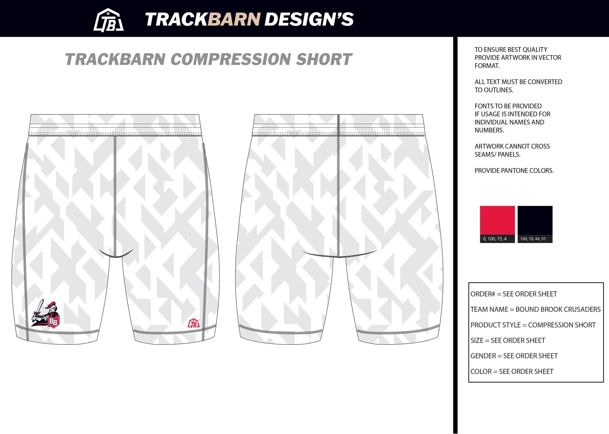 Crusaders - Mens Short Running Tight White - TrackBarn