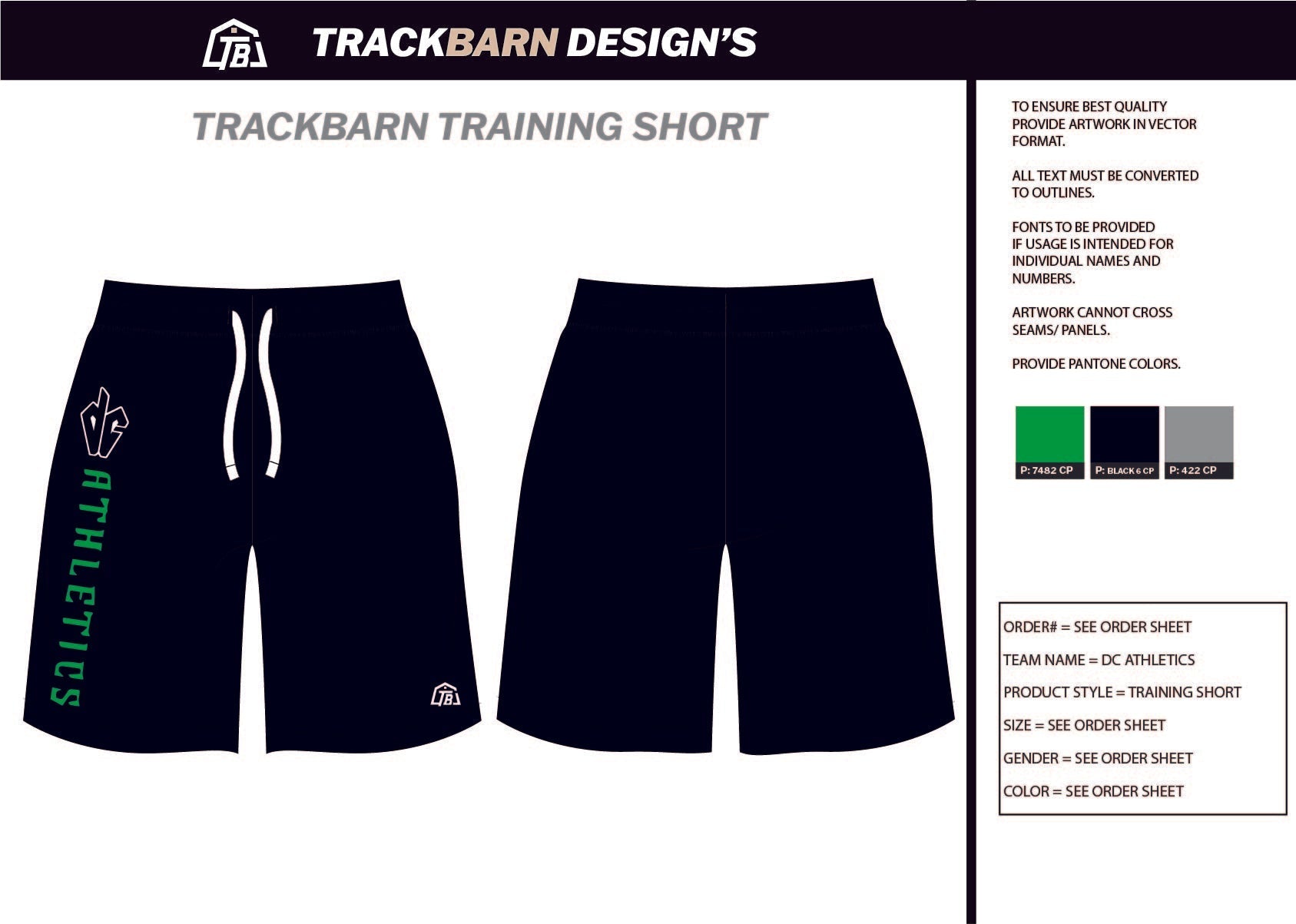 DC - Athletics - Mens Knit Shorts 9" - TrackBarn