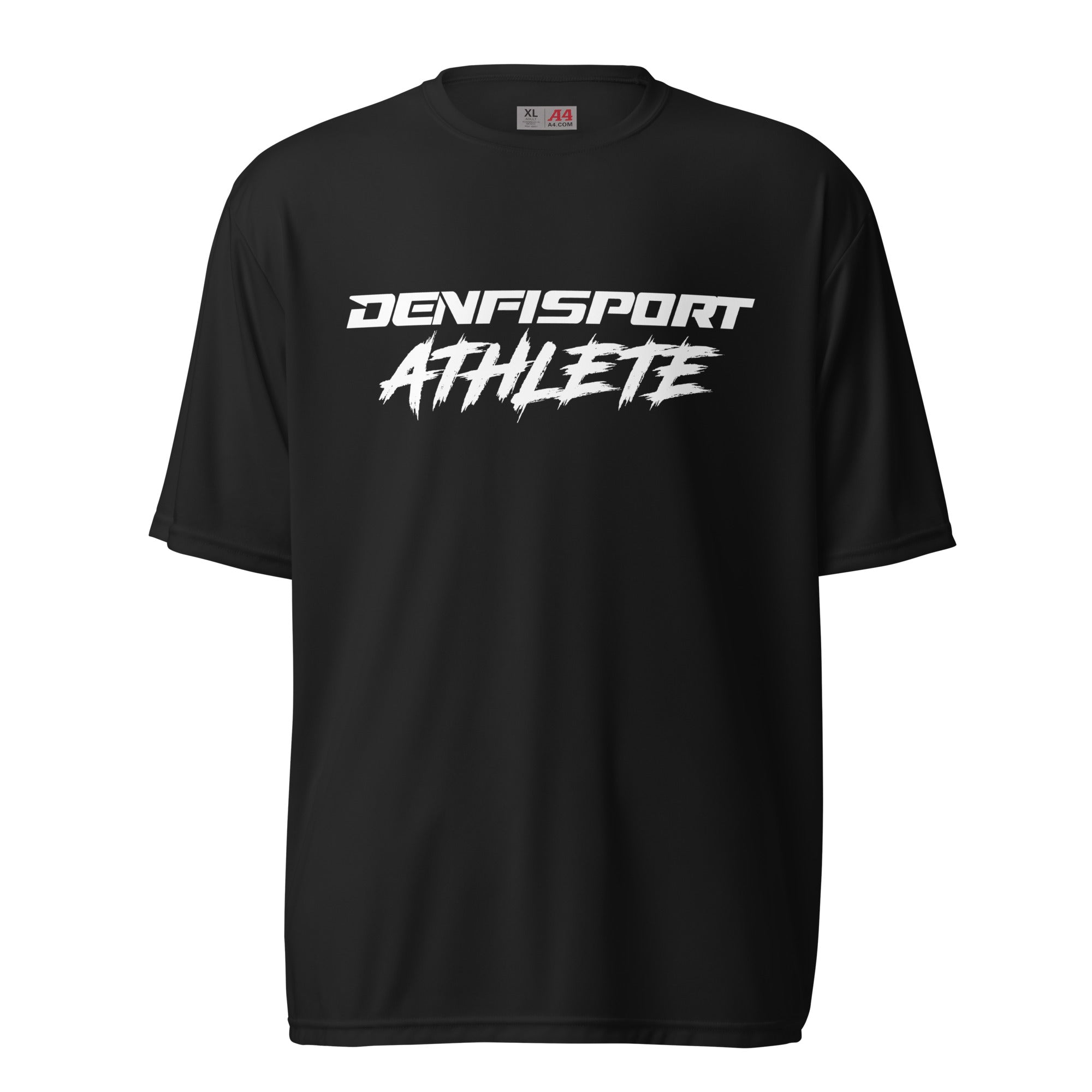 Denfi Sport Athlete Unisex Performance Crew Neck T-Shirt - TrackBarn