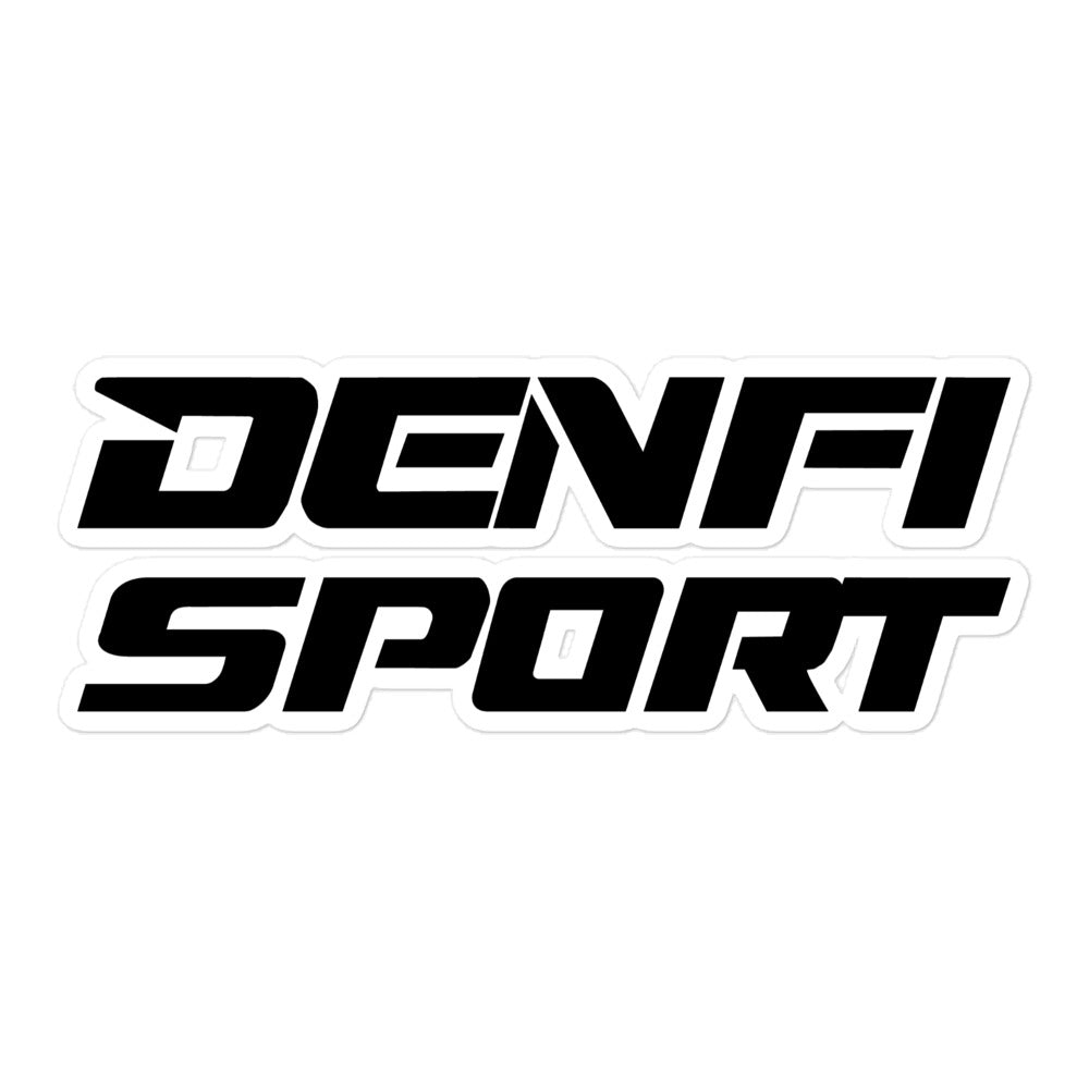 Denfi Sport Bubble - free stickers - TrackBarn