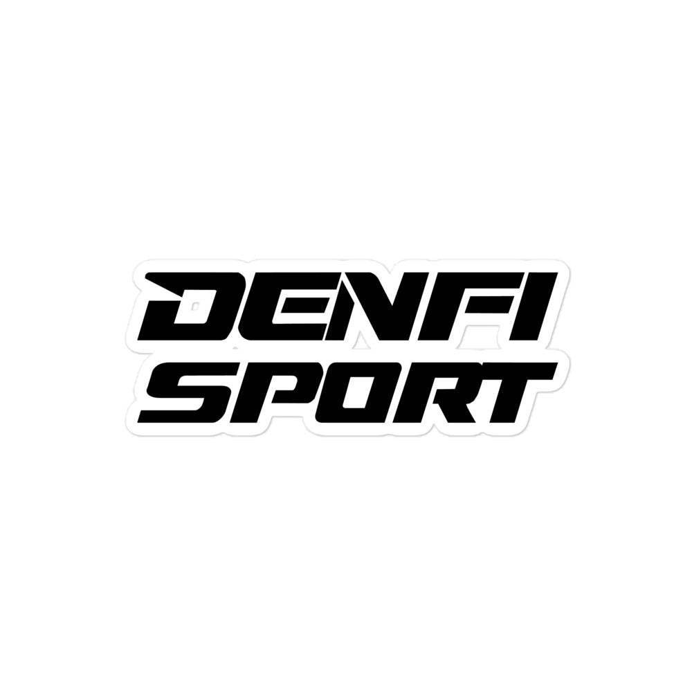 Denfi Sport Bubble - free stickers - TrackBarn