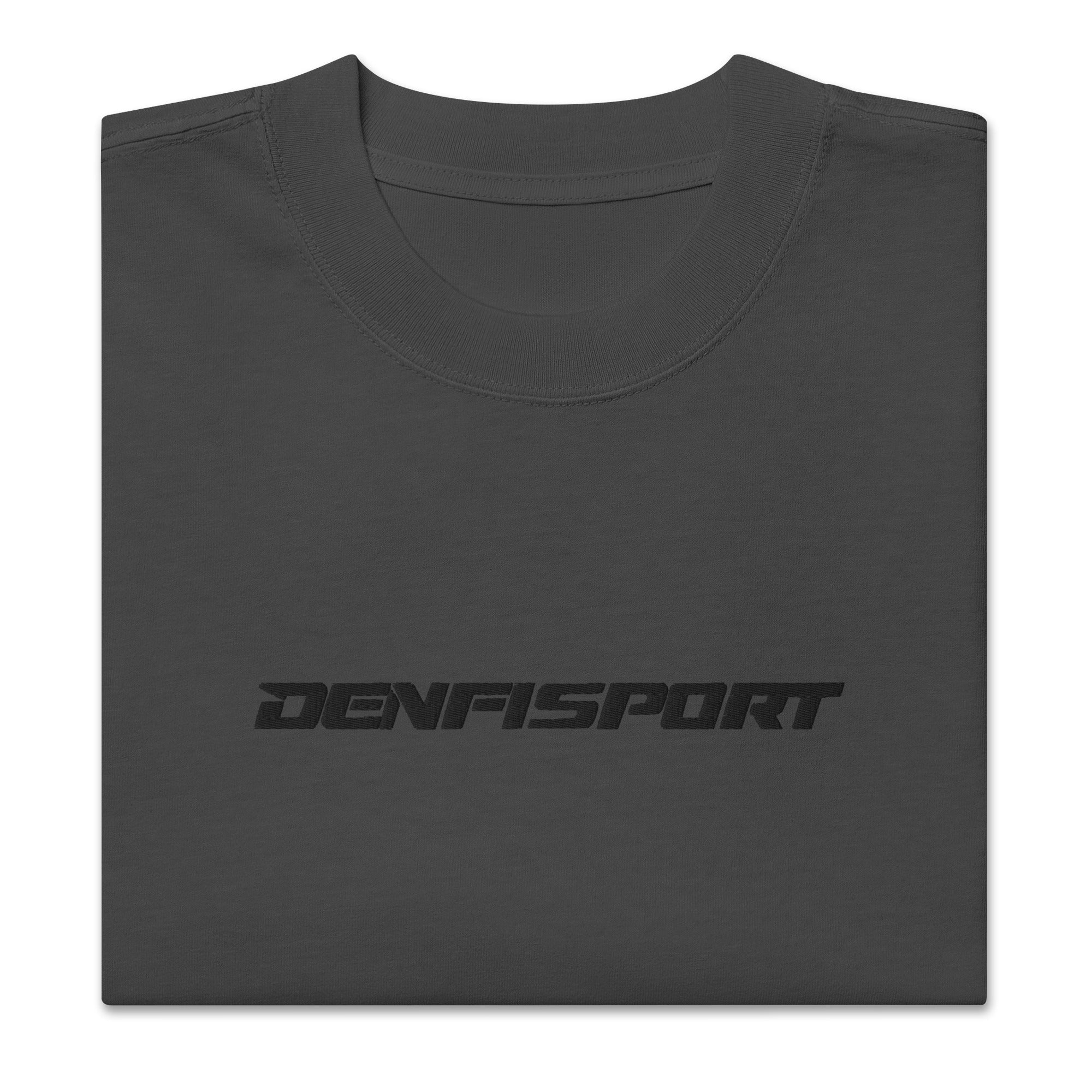 Denfi Sport Oversized faded t-shirt - TrackBarn