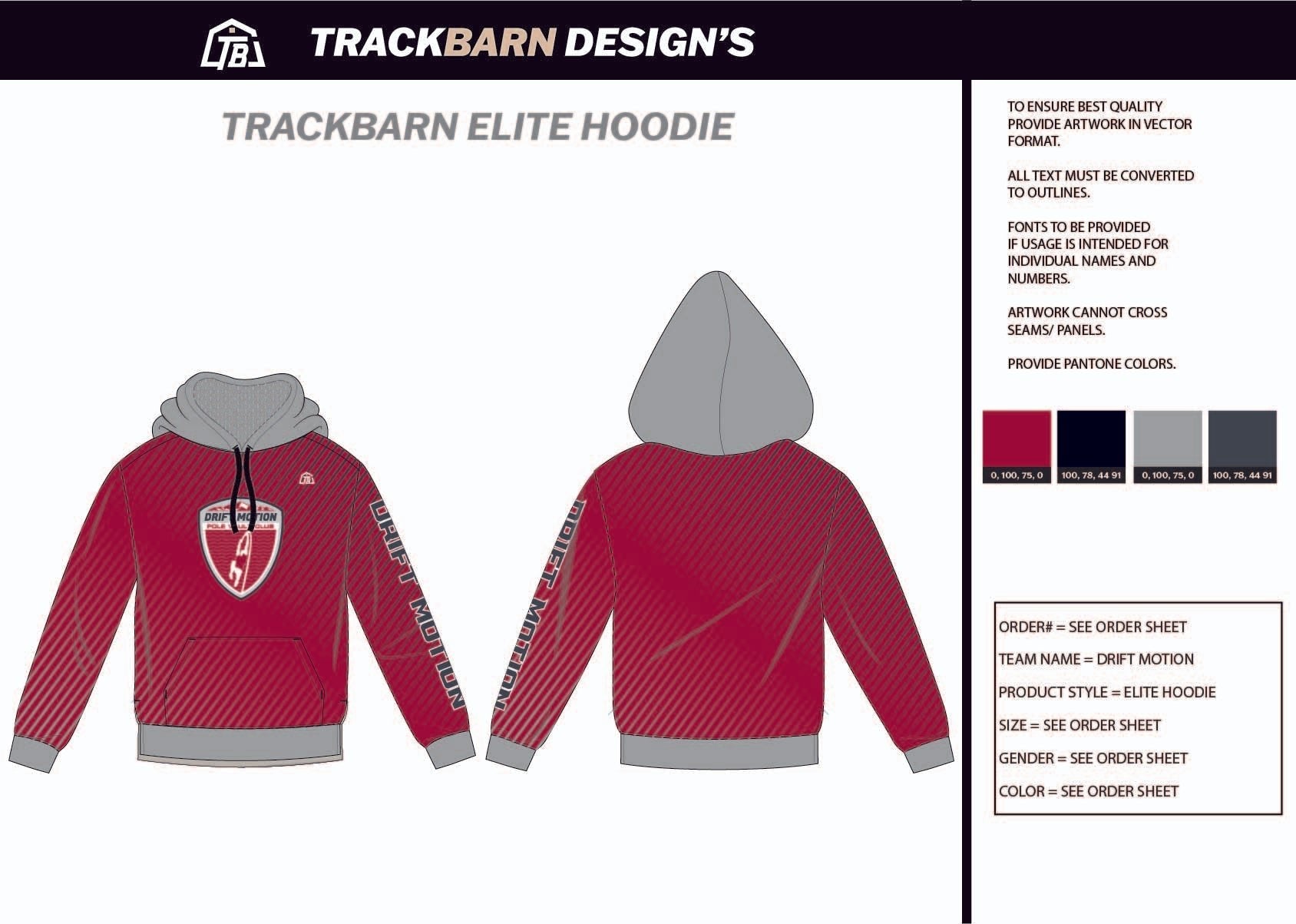 Drift - Motion - Womens Pullover Hoodie - TrackBarn