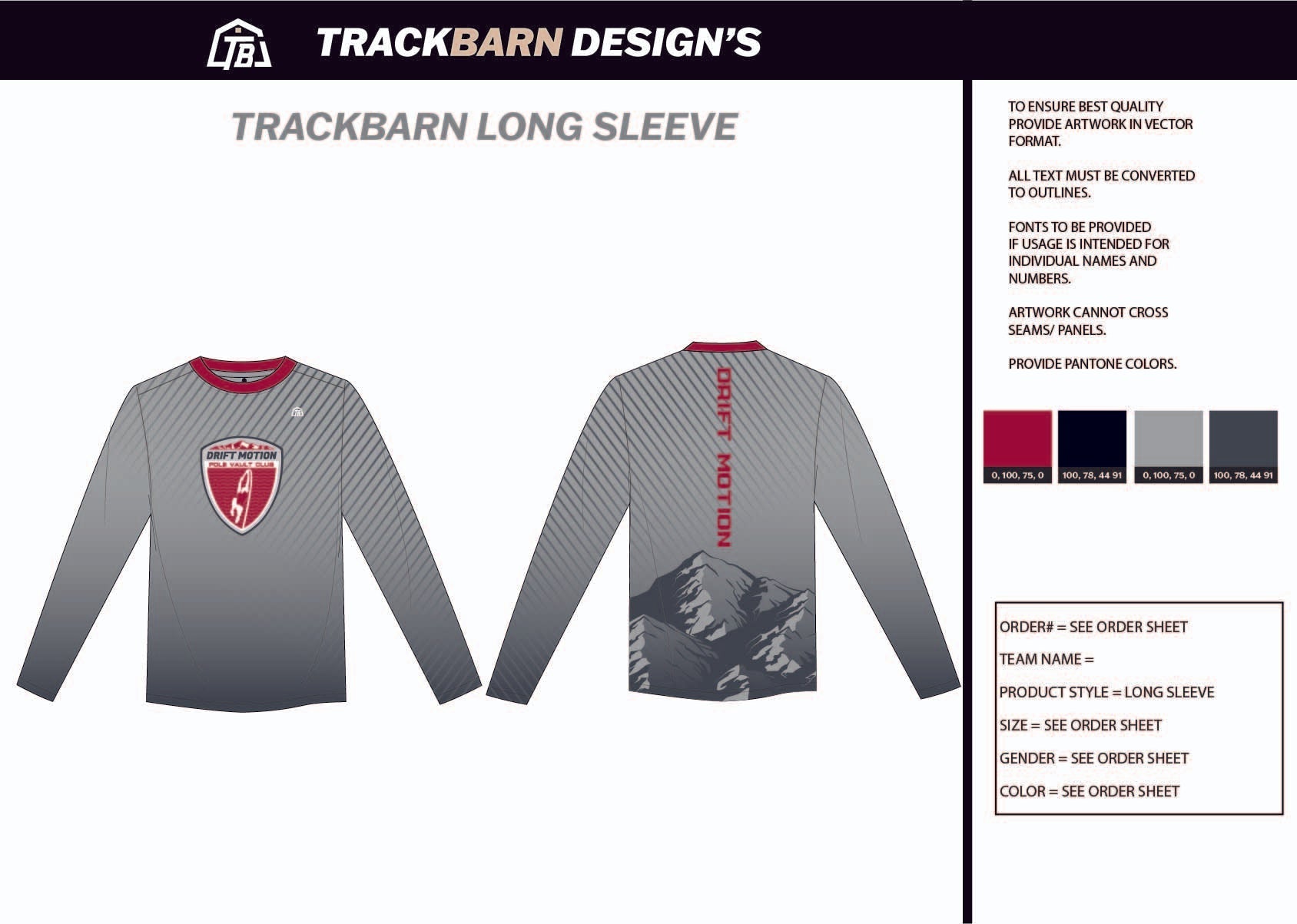 Drift - Motion - Youth Long Sleeve - TrackBarn