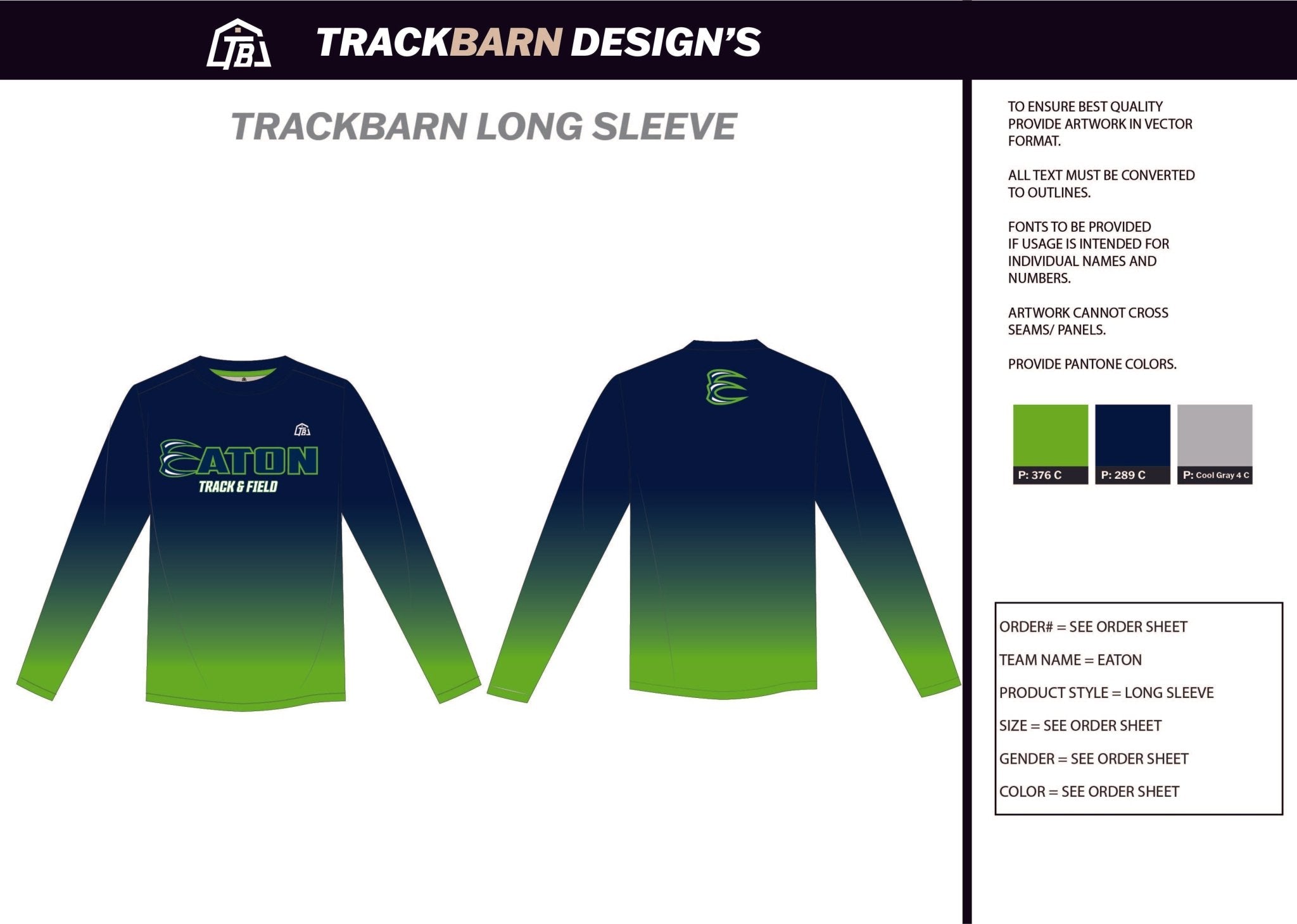 Eaton - Mens Stretch Light LS Tee - TrackBarn