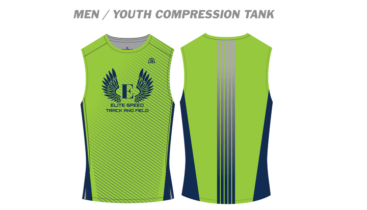 Elite Speed - Men Compression Tank - FT (1302) - TrackBarn