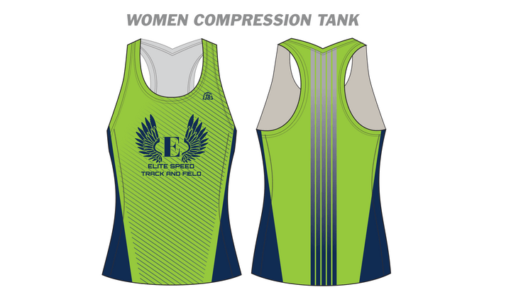 Elite Speed - Women Compression Tank (1300) - TrackBarn