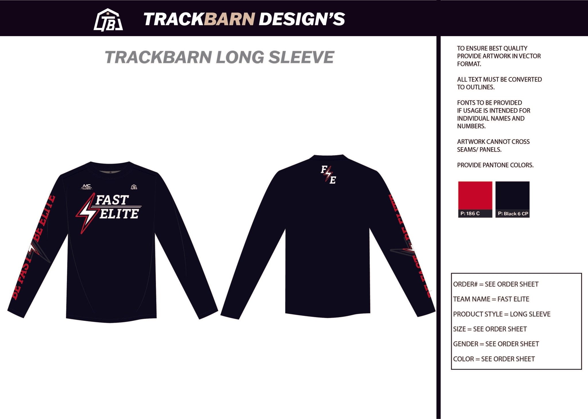 Fast - Elite - Mens Stretch Light LS Tee - TrackBarn