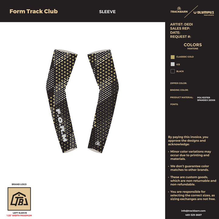 Form Track Club - Adult Sleeve (1562) - TrackBarn