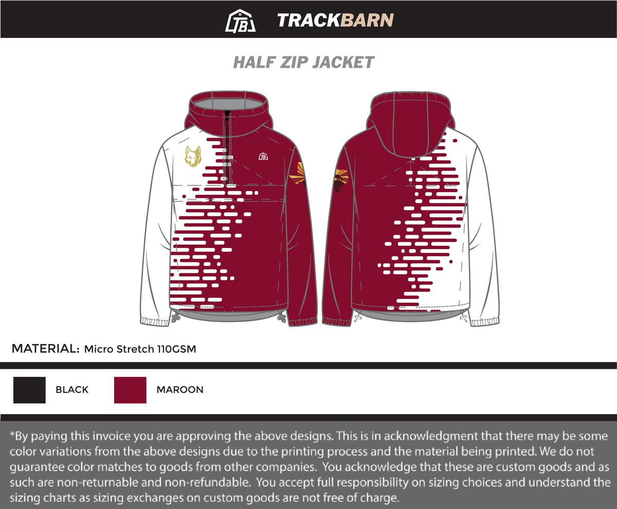 Frisco Heritage - Half Zip Jacket - TrackBarn