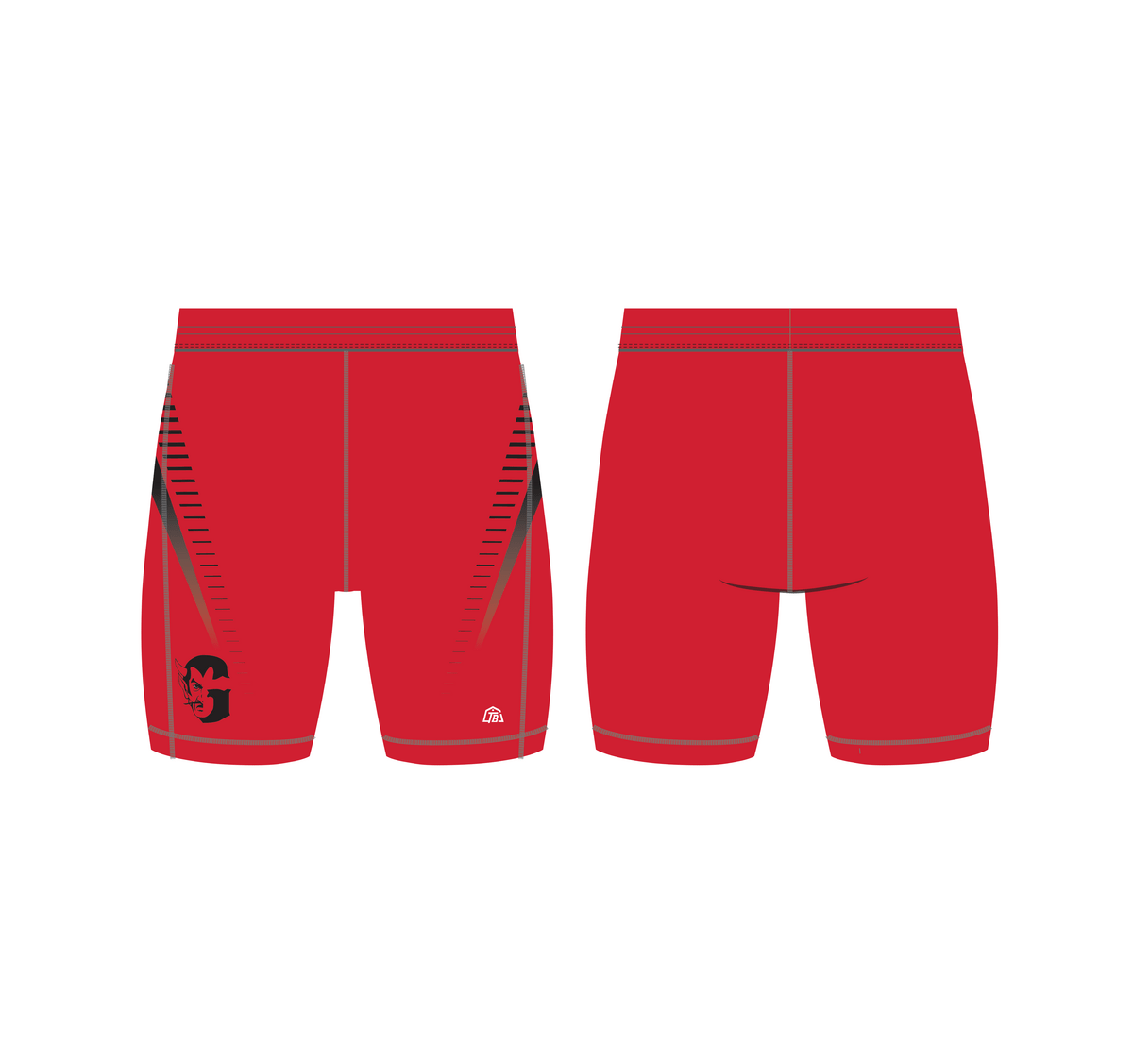 Glenwood Springs High School - Men Compression Shorts - (871) - TrackBarn