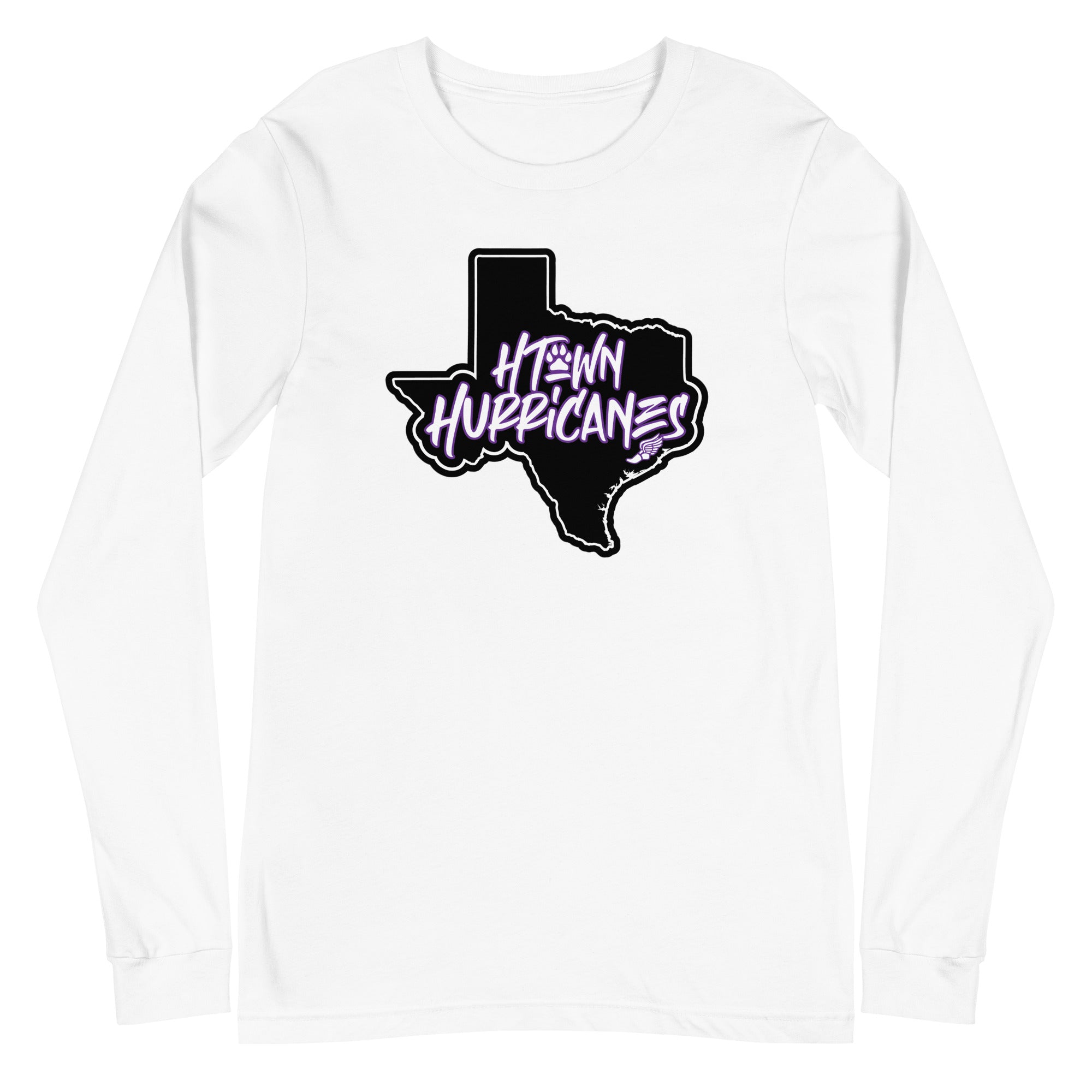 H - Town Hurricanes Unisex Long Sleeve Tee - TrackBarn