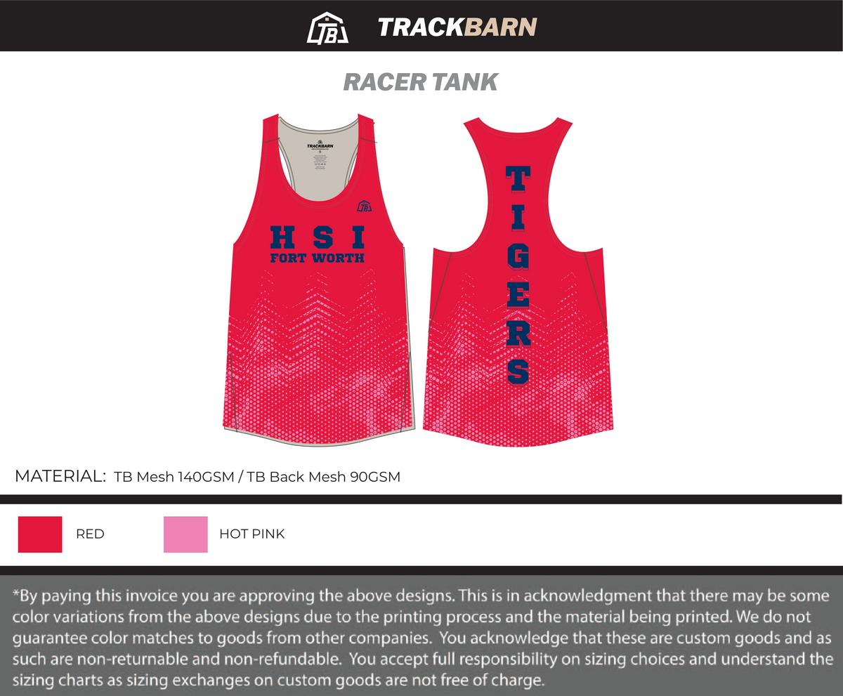 Harmony Fort Worth - Men Racer Tank - Red - TrackBarn