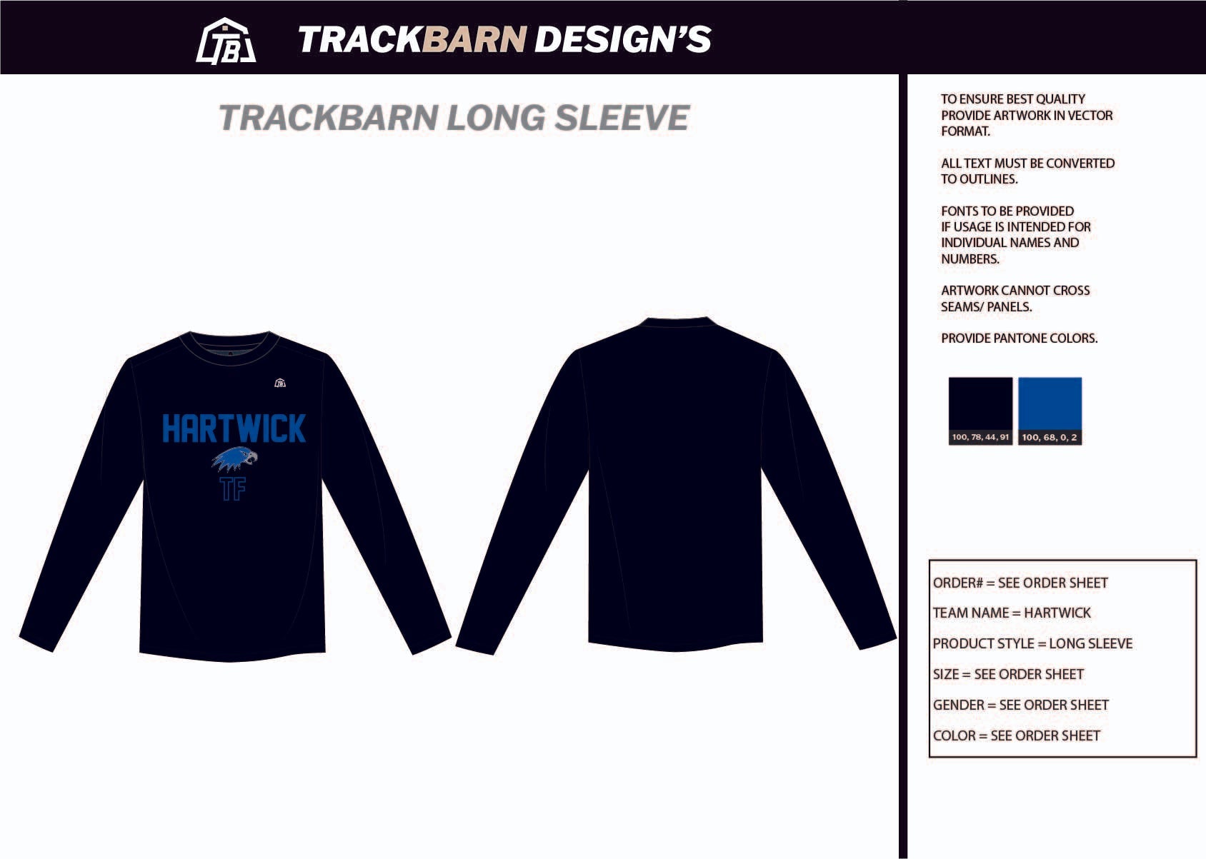 Hartwick - Youth Long Sleeve - TrackBarn