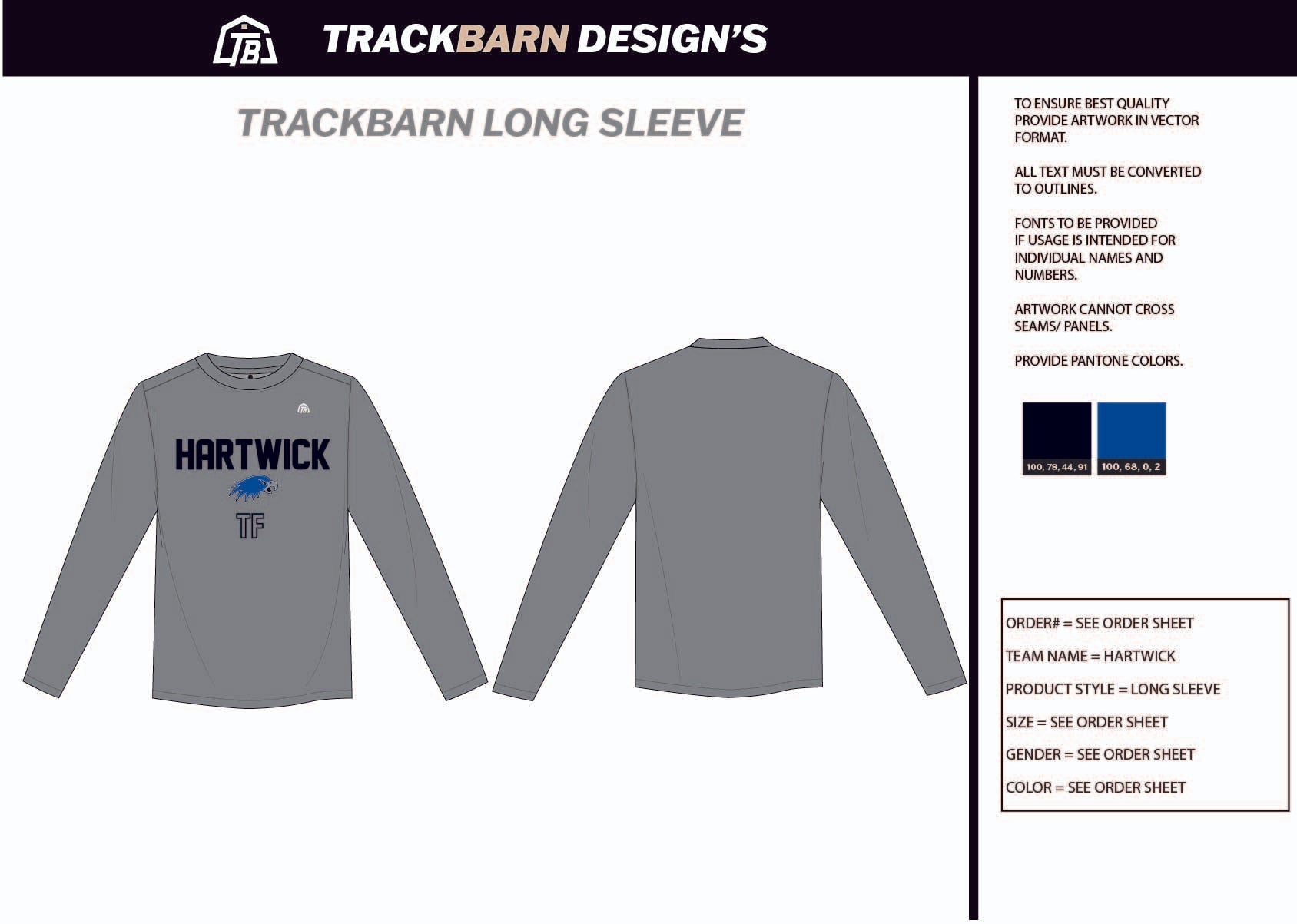 Hartwick - Youth Long Sleeve - TrackBarn