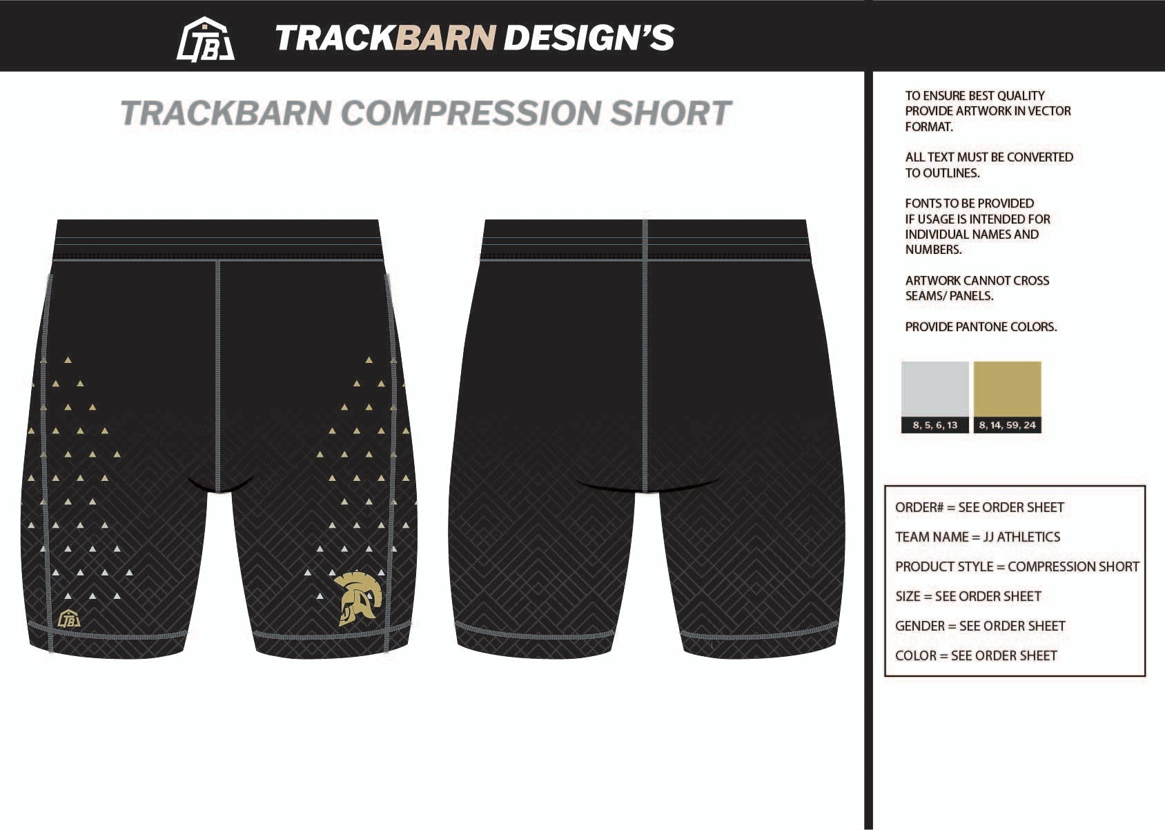 JJ - Athletics - Mens Short Running Tight - TrackBarn