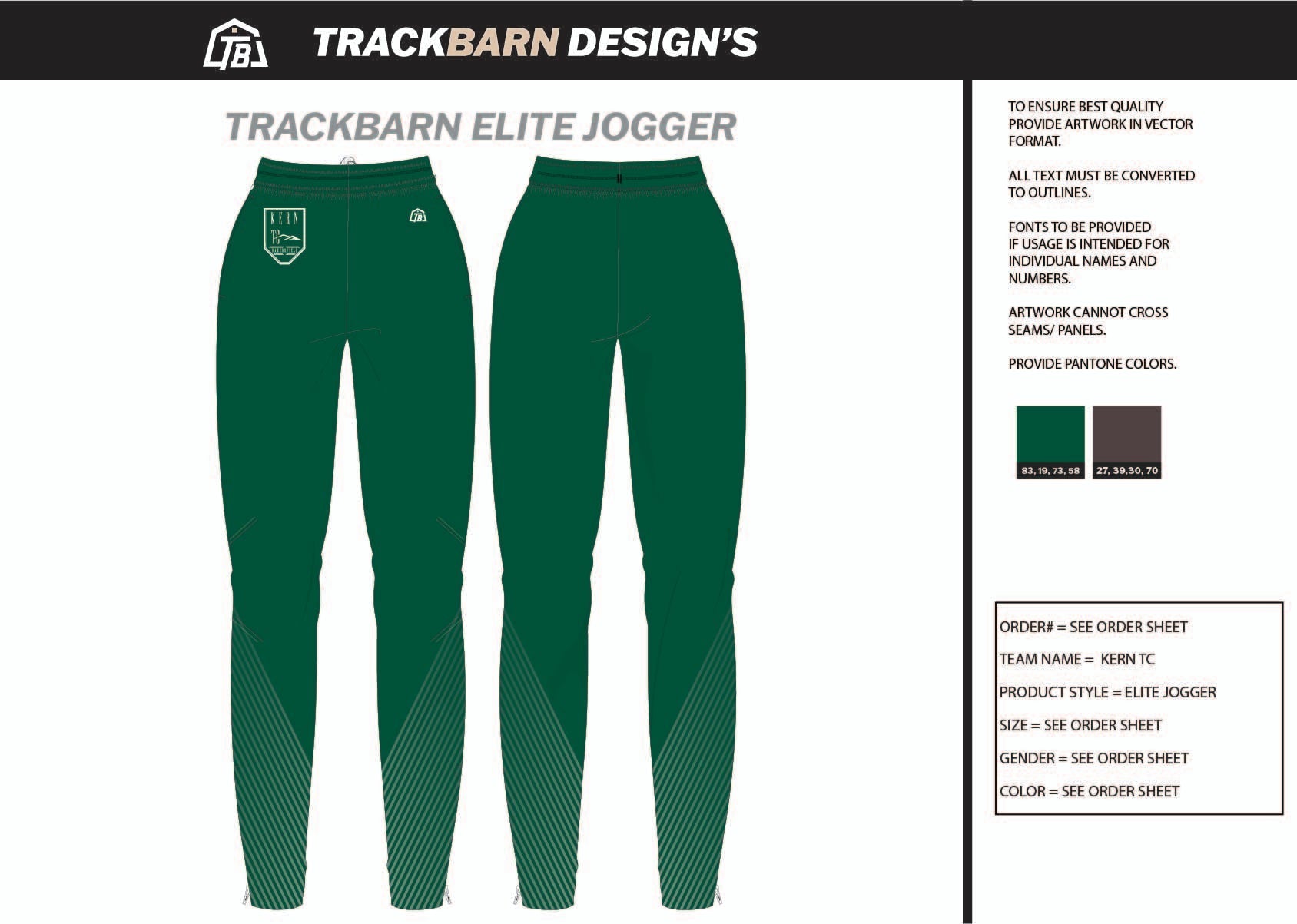 Kern - T - C Adults Jogger - TrackBarn