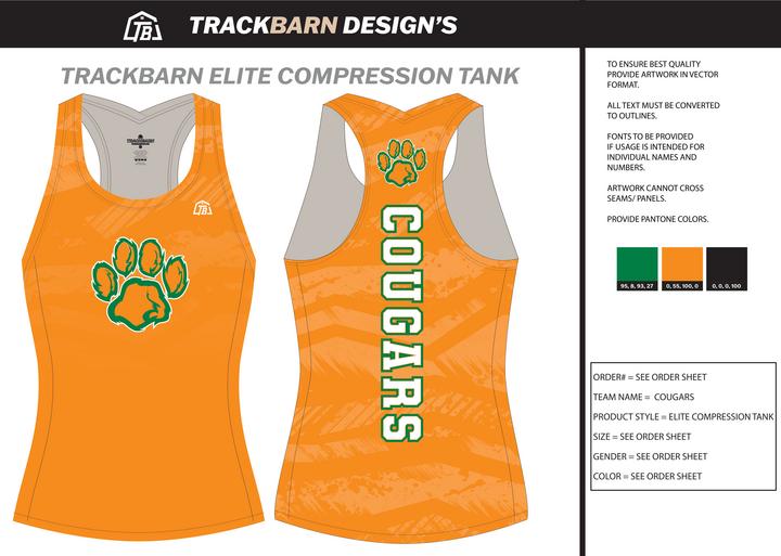Kettle Run Cougars - Women Compression Tank - FT (1998) - TrackBarn
