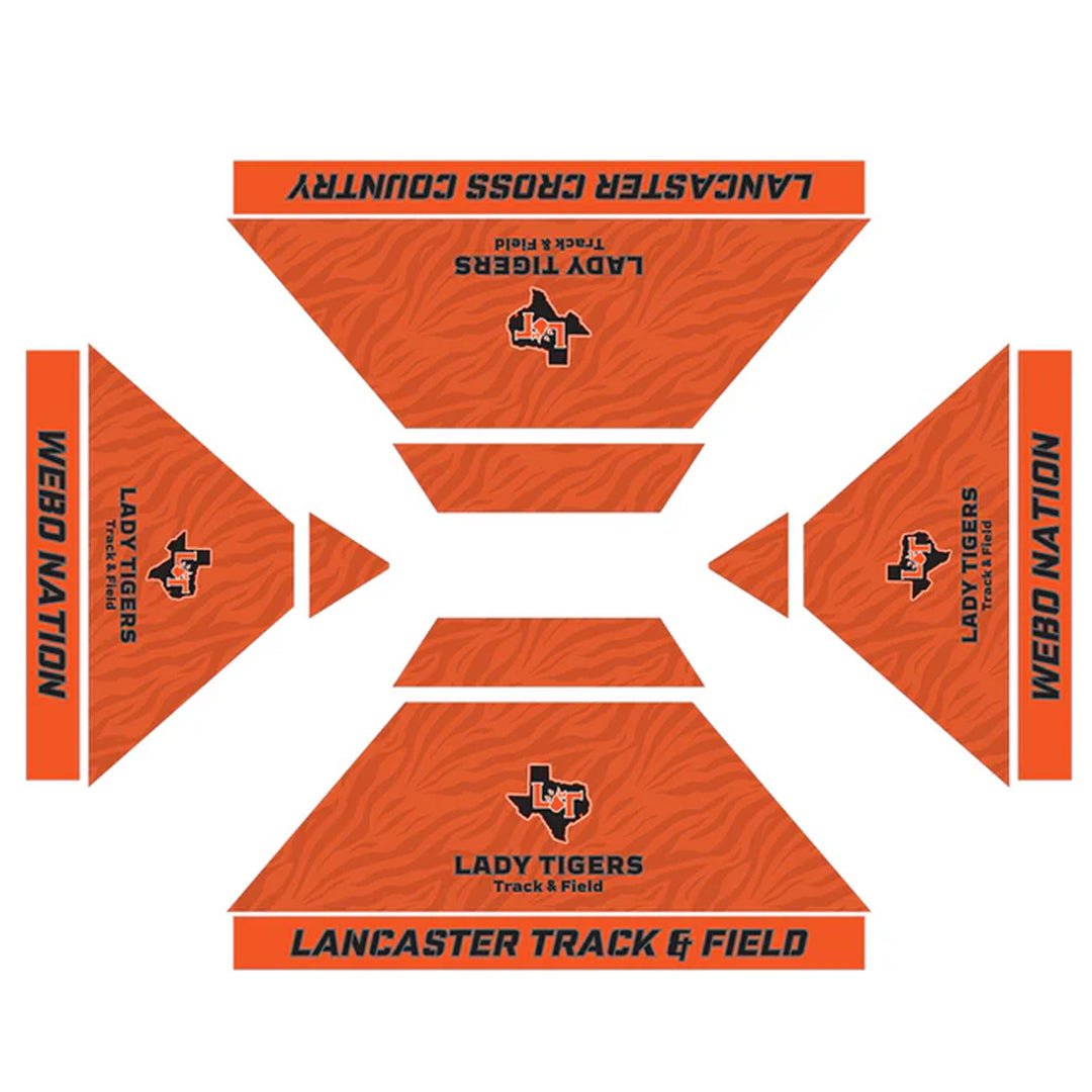 lancaster 10 x 15 tent with Walls - Velocity Backpack (1529) - TrackBarn