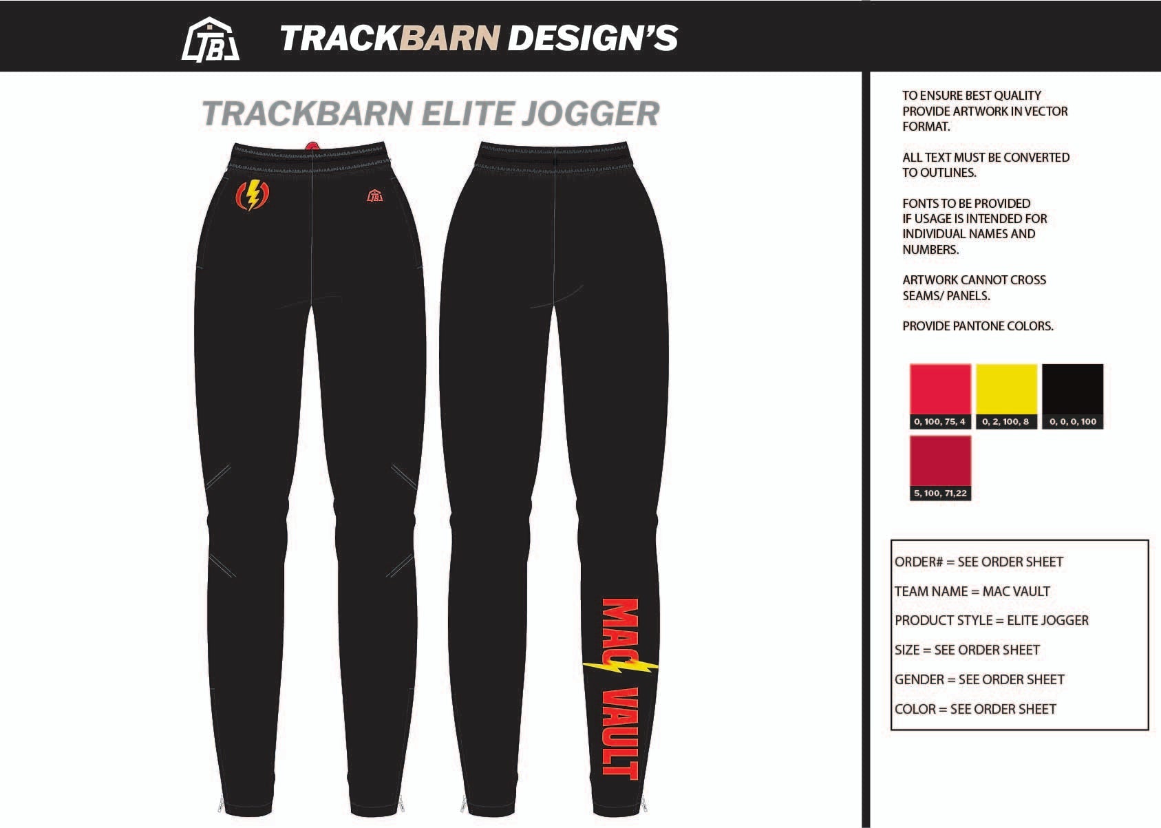 Mac - Vault - Adults Jogger - TrackBarn