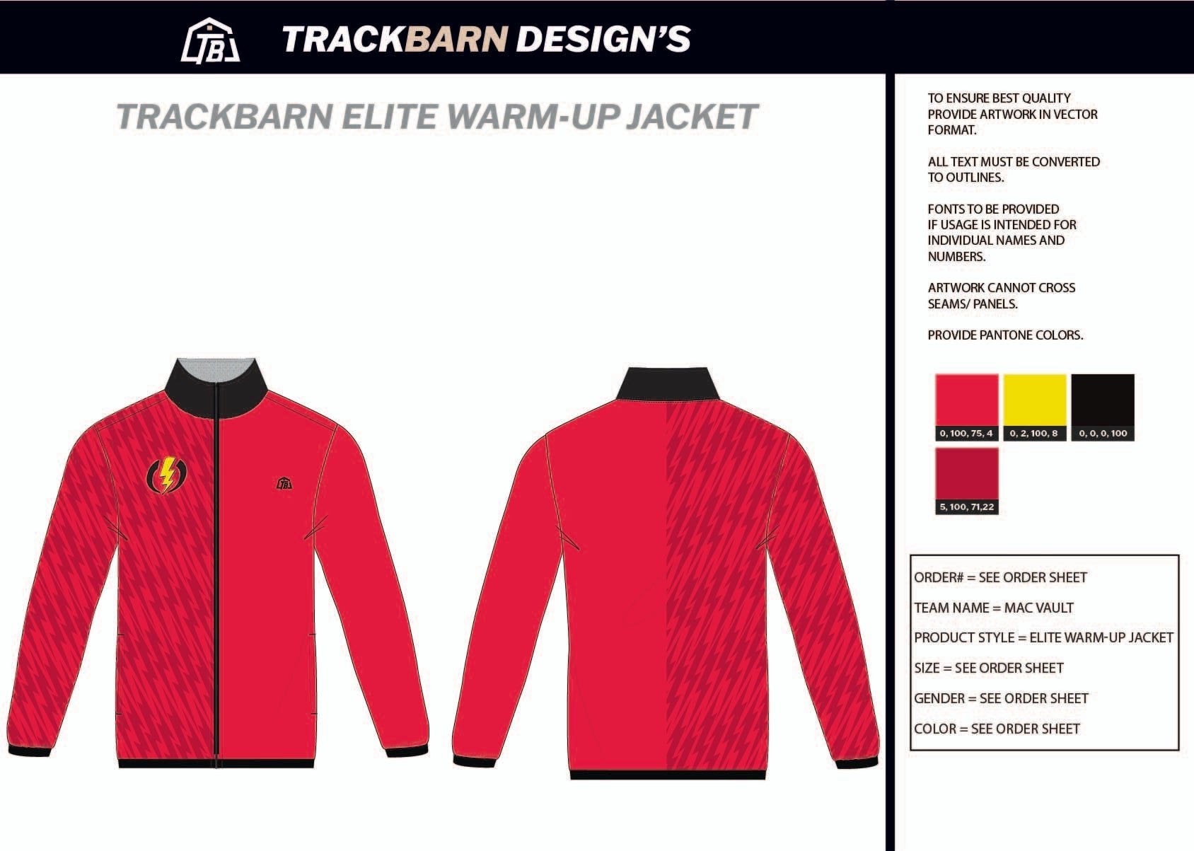 Mac - Vault - Mens Full Zip Jacket - TrackBarn