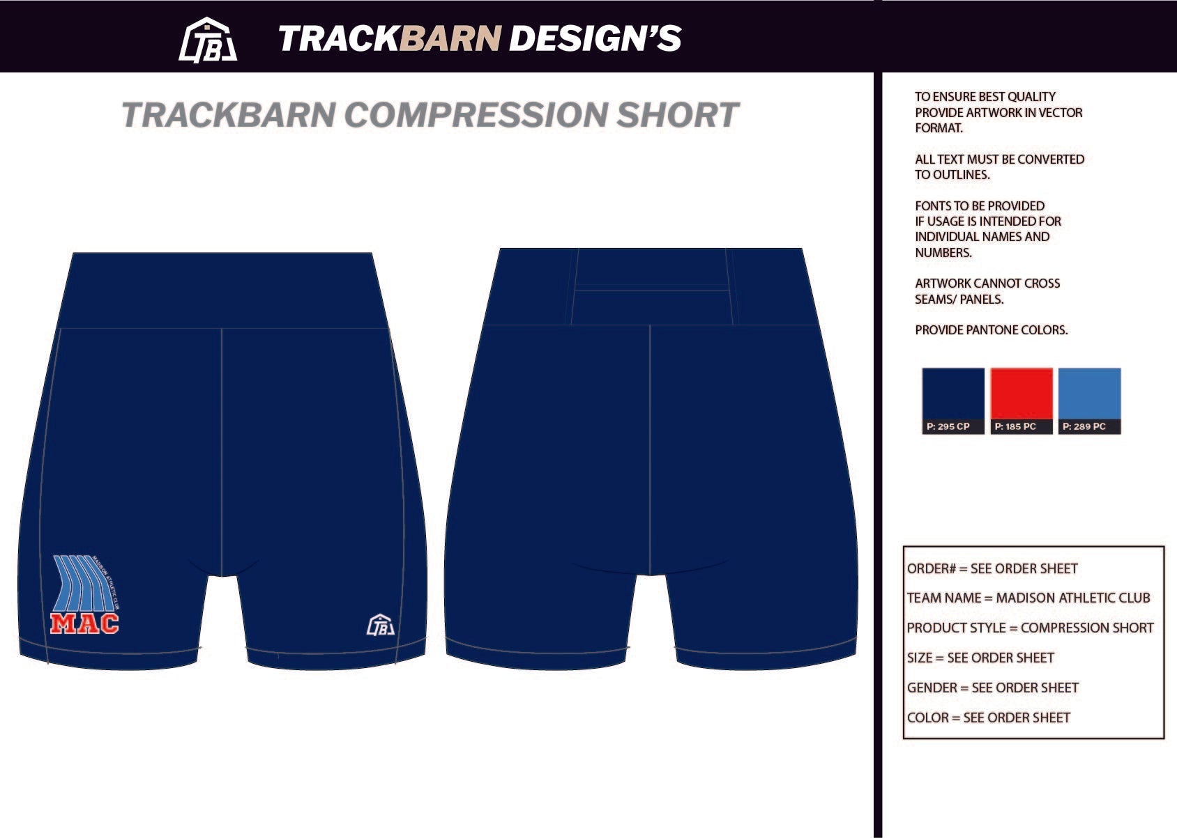 Madison - Athletic - Club Womens Short Running Tight - TrackBarn