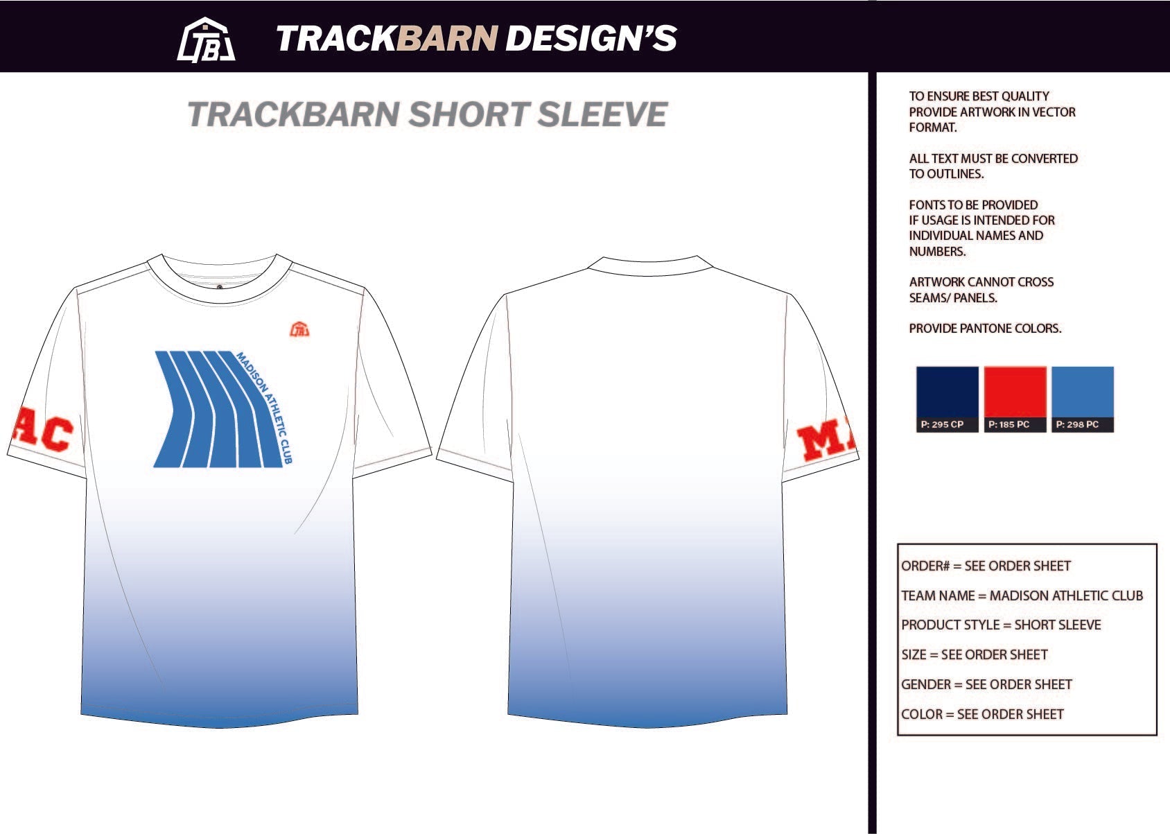 Madison - Athletic - Club Womens Stretch Light Training Tee - TrackBarn