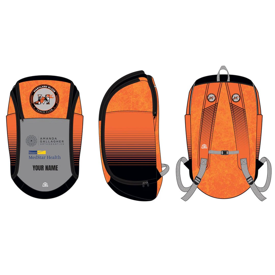 Maryland Blaze - Premiere Backpack - Orange (565) - TrackBarn
