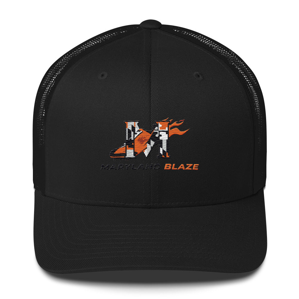 Maryland Blaze Trucker Cap - TrackBarn