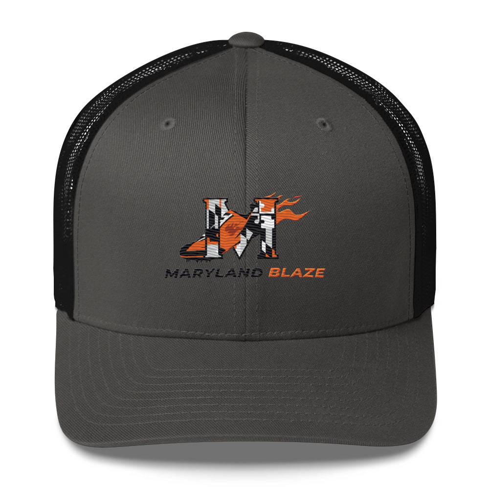 Maryland Blaze Trucker Cap - TrackBarn