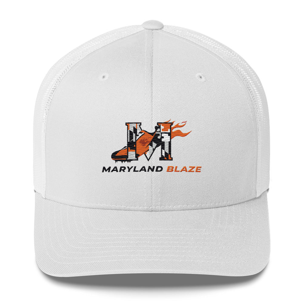 Maryland Blaze Trucker Cap - TrackBarn