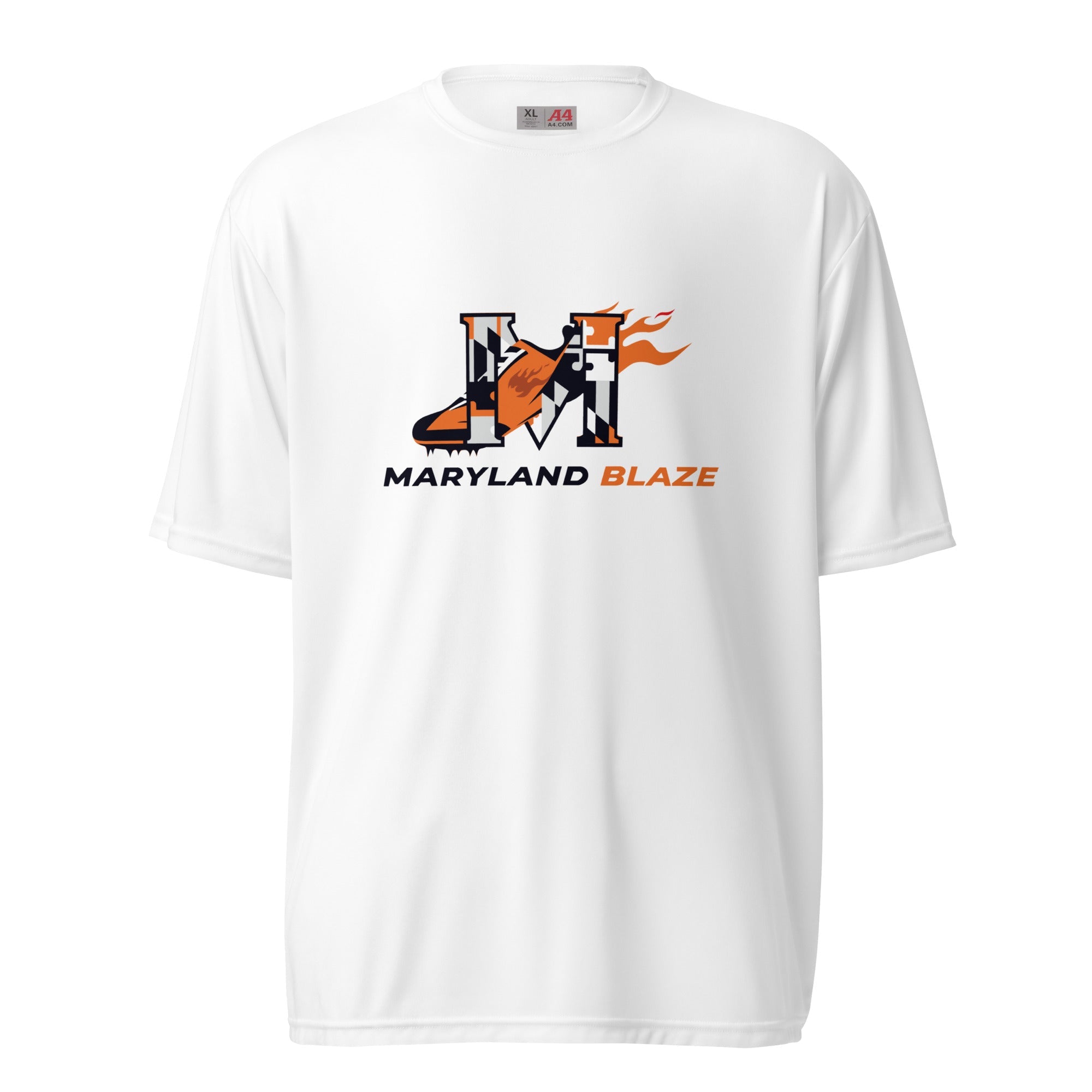 Maryland Blaze Unisex performance crew neck t-shirt - TrackBarn